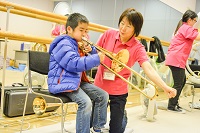 ぽこフェス2017 楽器体験